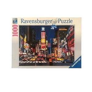 Ravensburger Times Square New York City 1000 Piece Jigsaw Puzzle Softclick Tech
